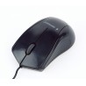MOUSE GEMBIRD, PC sau NB, cu fir, USB, optic, 1000 dpi, butoane/scroll 3/1, , negru, "MUS-3B-02" (timbru verde 0.18 lei)
