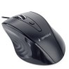MOUSE GEMBIRD, PC sau NB, cu fir, USB, optic, 1200 dpi, butoane/scroll 4/1, , negru, "MUS-4B-02" (timbru verde 0.18 lei)