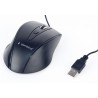 MOUSE GEMBIRD, PC sau NB, cu fir, USB, optic, 1200 dpi, butoane/scroll 4/1, , negru, "MUS-4B-02" (timbru verde 0.18 lei)