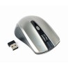 MOUSE GEMBIRD, PC sau NB, wireless, 2.4GHz, optic, 1600 dpi, butoane/scroll 4/1, , negru / gri, "MUSW-4B-04-BG" (timbru verde 0.