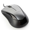 MOUSE GEMBIRD, PC sau NB, cu fir, USB, optic, 1600 dpi, butoane/scroll 6/1, , negru / gri, "MUS-6B-01-BG" (timbru verde 0.18 lei