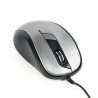 MOUSE GEMBIRD, PC sau NB, cu fir, USB, optic, 1600 dpi, butoane/scroll 6/1, , negru / gri, "MUS-6B-01-BG" (timbru verde 0.18 lei
