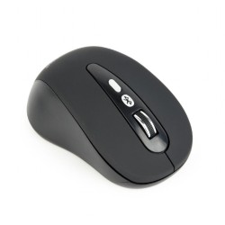 MOUSE GEMBIRD, PC sau NB, Bluetooth, optic, 1600 dpi, butoane/scroll 6/1, , negru, "MUSWB-6B-01" (timbru verde 0.18 lei)