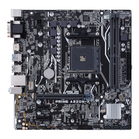 PLACA de BAZA Asus "PRIME A320M-K/CSM", skt AM4, mATX, AMD A320, 2 x DDR4, max. 32 GB, 4 x SATA, 1 x M.2, 7.1, "PRIME A320M-K/CS