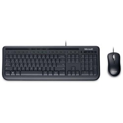 Kit TASTATURA si Mouse Microsoft, "Desktop 600", cu fir, 110 taste format standard, mouse 800dpi, 3/1 butoane, negru, "3J2-00003