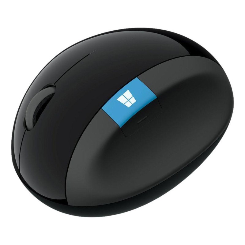 MOUSE MICROSOFT, "Sculpt Ergonomic", PC sau NB, wireless, 2.4GHz, optic, 1000 dpi, butoane/scroll 4/1, , negru, "5LV-00002" (tim
