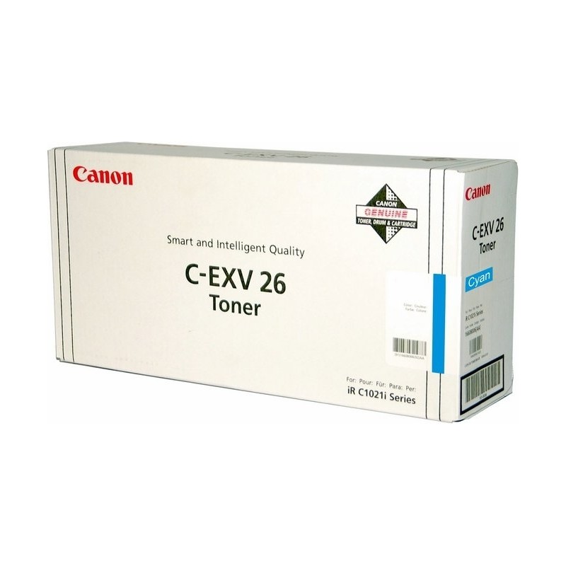 Toner Original Canon Cyan, EXV26C, pentru IR C1021I|IR C1028I|IR C1028IF, 6K,NOPP, "CF1659B006AA"