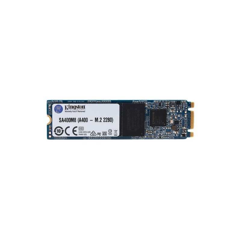 SSD KINGSTON, A400, 120 GB, M.2, S-ATA 3, 3D Nand, R/W: 500/320 MB/s, "SA400M8/120G"