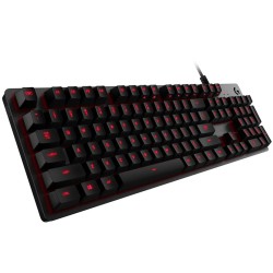 LOGITECH G413 Mechanical Gaming Keyboard - CARBON - US INTL - USB - INTNL - RED LED "920-008310" (timbru verde 0.8 lei)
