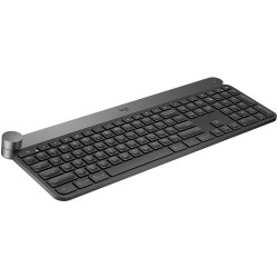 LOGITECH Wireless Keyboard CRAFT with creative input dial - BT - INTNL - US International layout "920-008504" (timbru verde 0.8 