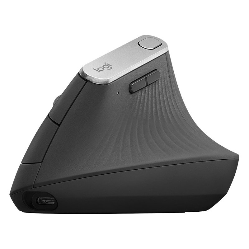 MOUSE LOGITECH, "MX", PC sau NB, wireless, 2.4GHz, optic, nespecificat, butoane/scroll 6/1, ergonomic, negru, "910-005448" (timb