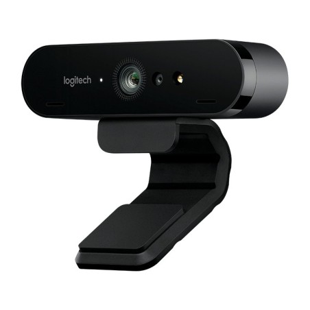 CAMERA  web LOGITECH BRIO, 4K UHD rez 3840 x 2160, USB 3.0, microfon, negru, "960-001194" (timbru verde 0.18 lei)