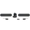 KIT conferinta LOGITECH, contine Camera Ultra-HD (4K) , Hub conectare x 2  , Difuzor x 2 , Microfon x 2, USB, negru, "960-001224