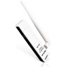 ADAPTOR RETEA TP-LINK , extern wireless 2.4 GHz, USB 2.0, port, 150 Mbps, antena externa detasabila x 1, "TL-WN722N" (timbru ver