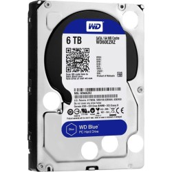 HDD WD 6 TB, Blue, 5.400 rpm, buffer 256 MB, pt. desktop PC, "WD60EZAZ"