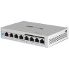 SWITCH PoE UBIQUITI, "UNIFI SWITCH 8"port Gigabit x 8, unmanaged, nerackabil, carcasa metalica, "US-8-60W-EU" (timbru verde 2 le