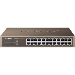 SWITCH TP-LINK 24 porturi Gigabit, carcasa metalica, rackabil "TL-SG1024D" (timbru verde 2 lei)