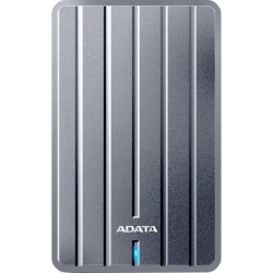 HDD ADATA EXTERN 2.5" USB 3.1 2TB HC660 Metallic Luxury "AHC660-2TU31-CGY"  (timbru verde 0.8 lei)