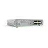 SWITCH ALLIED TELESIS, GS910/8, porturi Gigabit x 8, unmanaged, carcasa metalica, "AT-GS910/8-50" (timbru verde 2 lei)