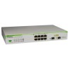 SWITCH ALLIED TELESIS, GS950/8, porturi Gigabit x 8, SFP x 2, managed, rackabil, carcasa metalica, "AT-GS950/8-50" (timbru verde