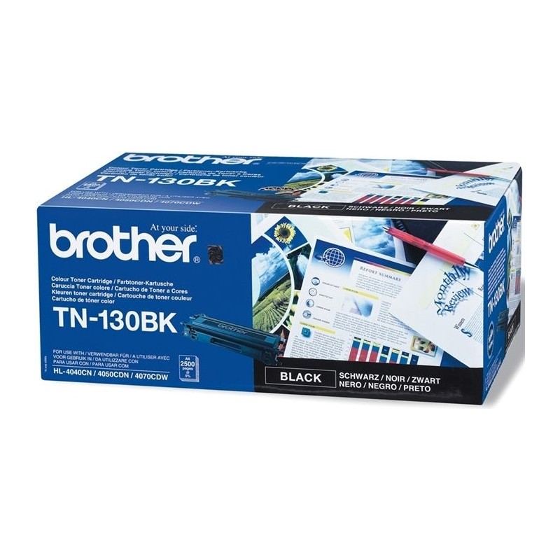 Toner Original Brother Black, TN130BK, pentru MFC-9440|9450|9840|9040|HL-4070|4040|4050, 2.5K,"TN130BK"