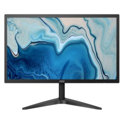 MONITOR AOC 21.5", home, office, IPS, Full HD (1920 x 1080), Wide, 250 cd/mp, 5 ms, VGA, HDMI, "22B1HS" (timbru verde 7 lei)