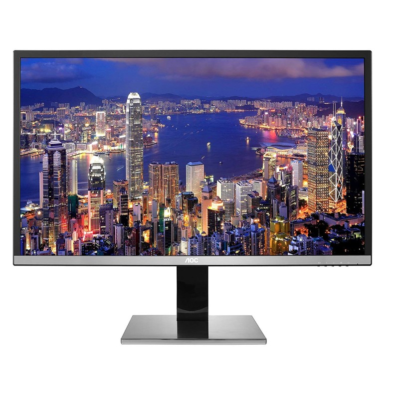 MONITOR AOC 27" gaming, IPS, 4K UHD (3840 x 2160), Wide, 350 cd/mp, 4 ms, VGA, DVI, HDMI, DisplayPort, "U2777PQU" (timbru verde 