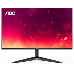 MONITOR AOC 27", home, office, IPS, Full HD (1920 x 1080), Wide, 250 cd/mp, 7 ms, VGA, DVI, HDMI, "27B1H" (timbru verde 7 lei)