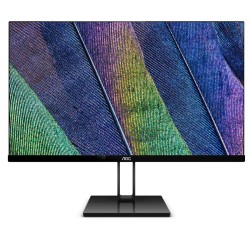 MONITOR AOC 23.8" gaming, IPS, Full HD (1920 x 1080), Wide, 250 cd/mp, 5 ms, HDMI, DisplayPort, "24V2Q" (timbru verde 7 lei)