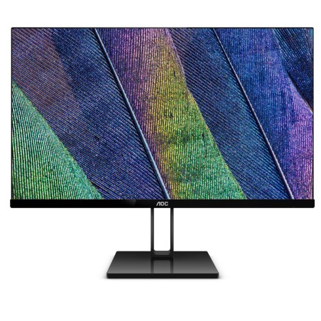 MONITOR AOC 23.8" gaming, IPS, Full HD (1920 x 1080), Wide, 250 cd/mp, 5 ms, HDMI, DisplayPort, "24V2Q" (timbru verde 7 lei)