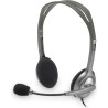 CASTI Logitech, "H110", cu fir, standard, utilizare multimedia, call center, microfon pe brat, conectare prin Jack 3.5 mm x 2, g