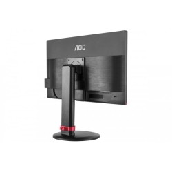 MONITOR AOC 23.6" gaming, TN, Full HD (1920 x 1080), Wide, 350 cd/mp, 1 ms, VGA, DVI, HDMI, DisplayPort, "G2460PF" (timbru verde