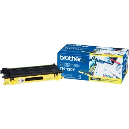Toner Original Brother Yellow, TN130Y, pentru MFC-9440|9450|9840|9040|HL-4070|4040|4050, 1.5K,"TN130Y"
