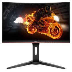 MONITOR AOC 24" gaming, VA, Full HD (1920 x 1080), Wide, curbat, 250 cd/mp, 1 ms, VGA, DVI, HDMI x 2, DisplayPort, "C24G1" (timb