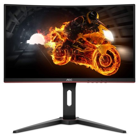 MONITOR AOC 24" gaming, VA, Full HD (1920 x 1080), Wide, curbat, 250 cd/mp, 1 ms, VGA, DVI, HDMI x 2, DisplayPort, "C24G1" (timb
