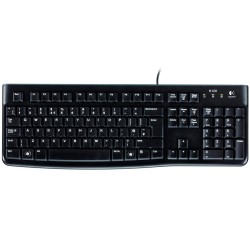 TASTATURA LOGITECH USB, black, "K120" "920-002509" (timbru verde 0.8 lei)