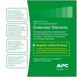 Extensie garantie APC 3 ani pentru produs nou valabila pentruSUA5000RMI5U, SRT5KRMXLI, SRT5KXLI "WBEXTWAR3YR-SP-05"