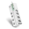 PRELUNGITOR APC, Schuko x 8, conectare prin Schuko (T), RJ-11 x 2, coaxial x 2, cablu 3 m, 10 A, protectie supratensiune, protec