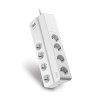 PRELUNGITOR APC, Schuko x 8, conectare prin Schuko (T), cablu 2 m, 10 A, protectie supratensiune, alb, "PM8-GR" (timbru verde 0.