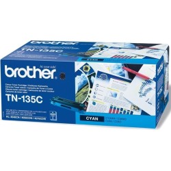Toner Original Brother Cyan, TN135C, pentru MFC-9440|9450|9840|9040|HL-4070|4040|4050, 4K,"TN135C"