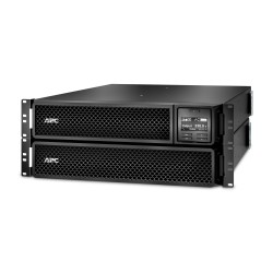 UPS APC, "Smart-UPS SRT", Online cu sinusoida pura, rack, 2200VA/1980W, AVR, IEC x 10, 1 x baterie APCRBC141, display LCD, back-