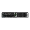 UPS APC, "Smart-UPS SRT", Online cu sinusoida pura, rack, 2200VA/1980W, AVR, IEC x 10, 1 x baterie APCRBC141, display LCD, back-