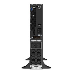 UPS APC, "Smart-UPS SRT", Online cu sinusoida pura, tower, rack, 3000VA/2700W, AVR, IEC x 10, 1 x baterie APCRBC152, display LCD