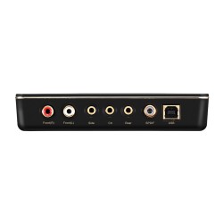 PLACA de SUNET ASUS, extern, 7.1, interfata USB 2.0, conectori 3.5 mm jack x 4, S/PDIF, RCA x 2, "XONAR U7 MKII"