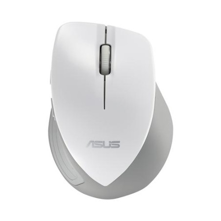 MOUSE ASUS PC sau NB, wireless, 2.4 GHz, optic, 1600 dpi, butoane/scroll 5/1, alb, "90XB0090-BMU050" (include timbru verde 0.1 l