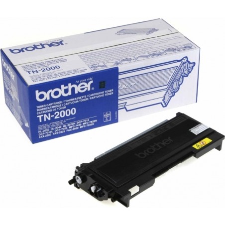 Toner Original Brother Black, TN2000, pentru HL-2030|2040|2070|DCP-7010|MFC-7420|7820|Fax-2820|2920, 2.5K,"TN2000"
