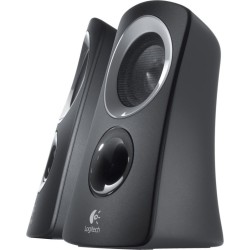 BOXE LOGITECH 2.1, RMS:  25W (2 x 5W, 15W), telecomanda pe fir, black, "Z313" "980-000413" (timbru verde 2.00 lei)