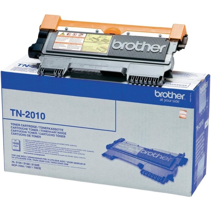 Toner Original Brother Black, TN2010, pentru HL-2130|2135|DCP-7055|7057, 1K,"TN2010"