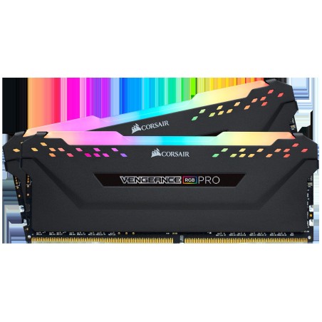 Memorie DDR Corsair - gaming DDR4 16 GB, frecventa 3000 MHz, 8 GB x 2 module, radiator, iluminare RGB, "CMW16GX4M2C3000C15"