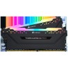 Memorie DDR Corsair - gaming DDR4 16 GB, frecventa 3000 MHz, 8 GB x 2 module, radiator, iluminare RGB, "CMW16GX4M2C3000C15"